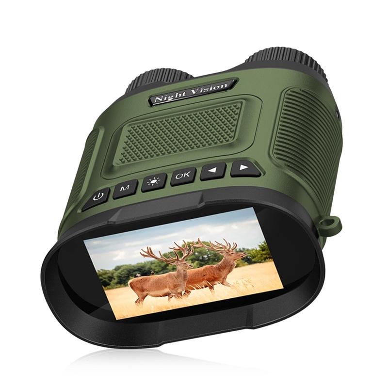 V562-B108815400ADE-202504291253-00 3 Digital Night Vision Binoculars with 3 Ips Screen - Green - Image 1