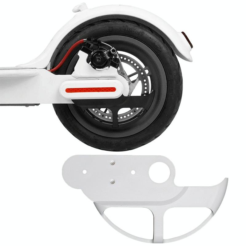 V562-B1092902750DBT-223597-00 Xiaomi M365 / M365 Pro / 1s Scooter Disc Brake Protector - White - Image 1