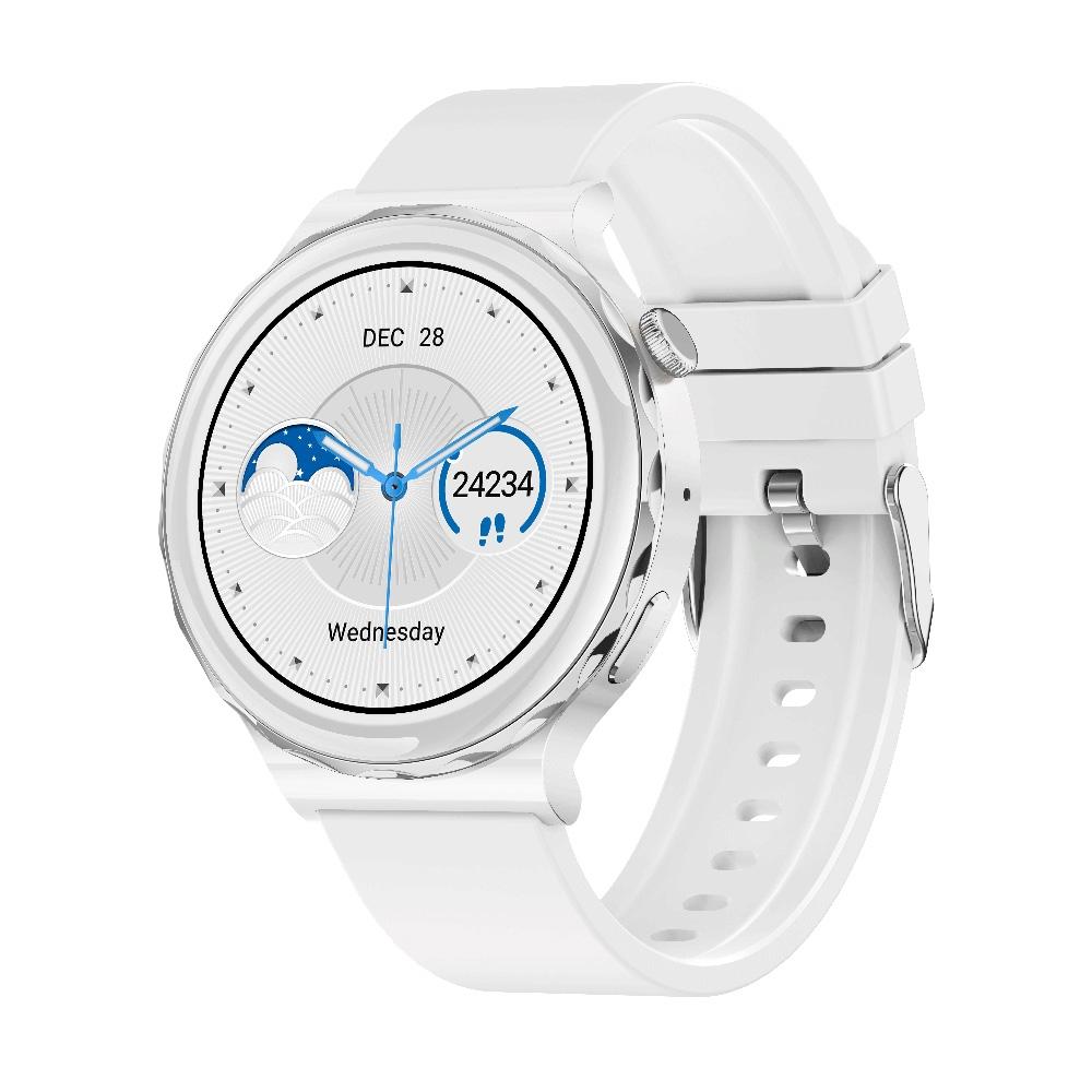 V562-B109716600ADE-202504251947-00 1.28 Inch Dual Mode Sport Smart Watch Support Bluetooth Call / Sleep / Blood Oxygen / Heart Rate / Blood Pressure Health Monitor - White - Image 1