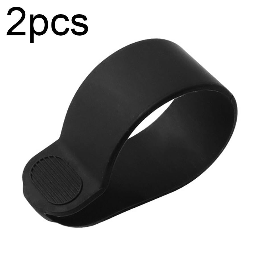 V562-B1098753060DBT-202505291138-00 2pcs Silicone Scooter Accelerator Dial Cover for Xiaomi M365 / 1s / Pro / Max G30 / Es2 - Black - Image 1