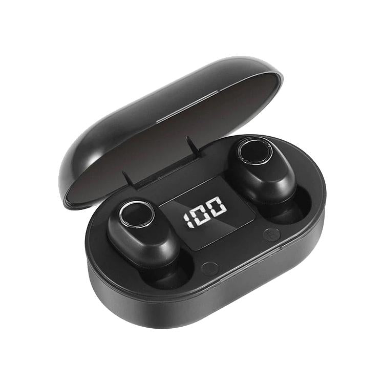 V562-B1681D6PI-202505231806-00 Wireless Touch Bluetooth Headset with Smart Magnetic Charging - Dt-13 - Black - Image 1