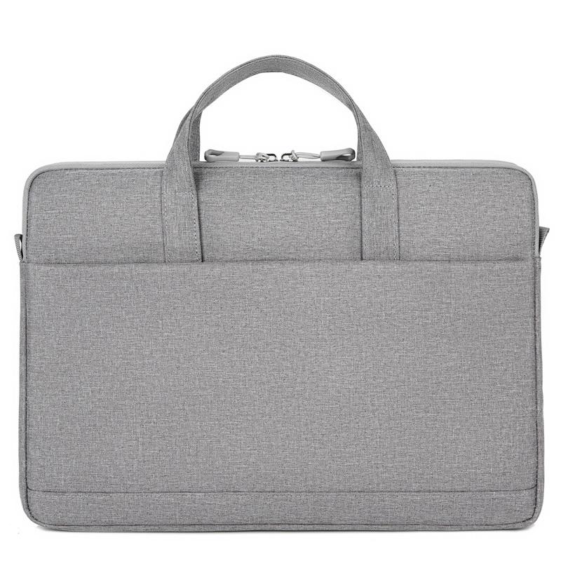 V562-B201894200ADE-202502281920-00 14 Inch Waterproof Oxford Laptop Handbag - P310 - Grey - Image 1
