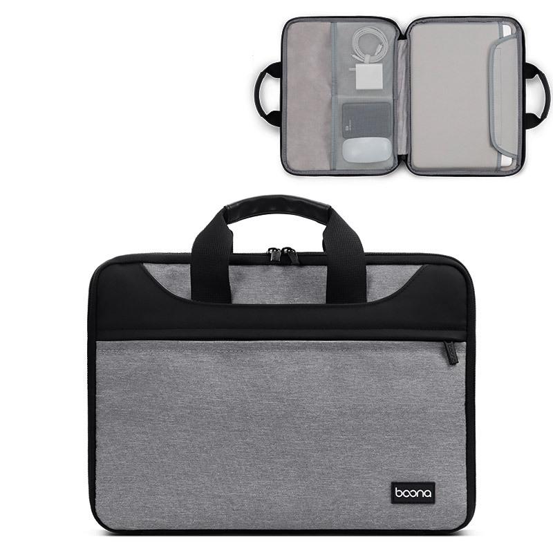 V562-B2086443060DBT-202502281915-00 Waterproof Oxford Cloth Laptop Bag - 13 / 13.3 Inches Full Open Portable - Grey - Image 1