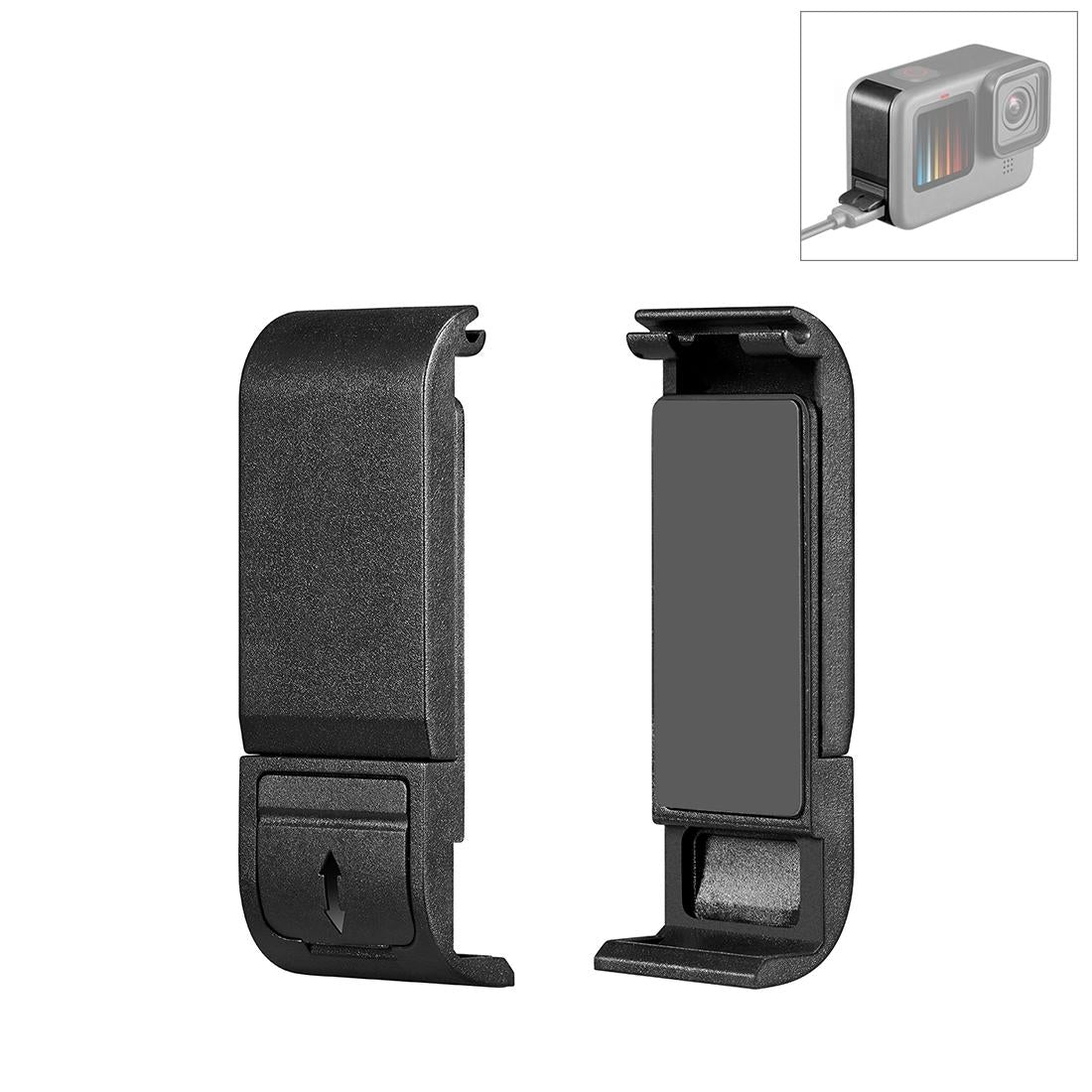 V562-B245UP-202503062010-00 Gopro Hero12 Battery Cover - Replacement Pom Plastic Interface - Image 1