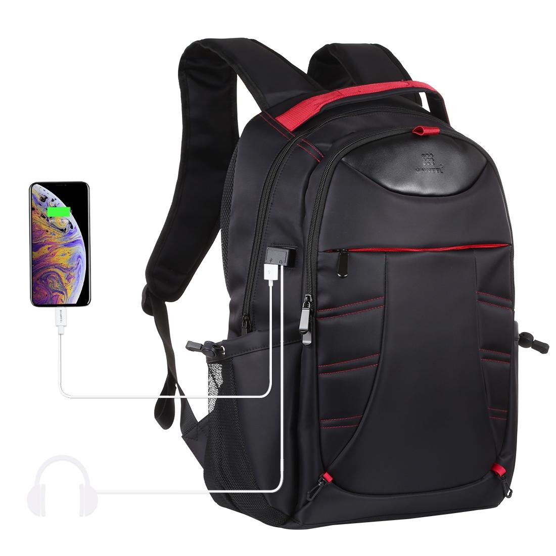 V562-B2612LWH-202502282206-00 Portable Dual-shoulder Laptop Backpack - Foldable & Removable Black - Image 1