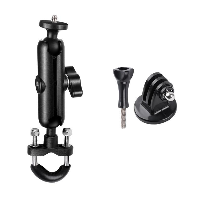 V562-B2690ACD-202503062030-00 Motorcycle Handlebar Mount for Gopro with Tripod Adapter - 9cm Rod and Screw - Image 1
