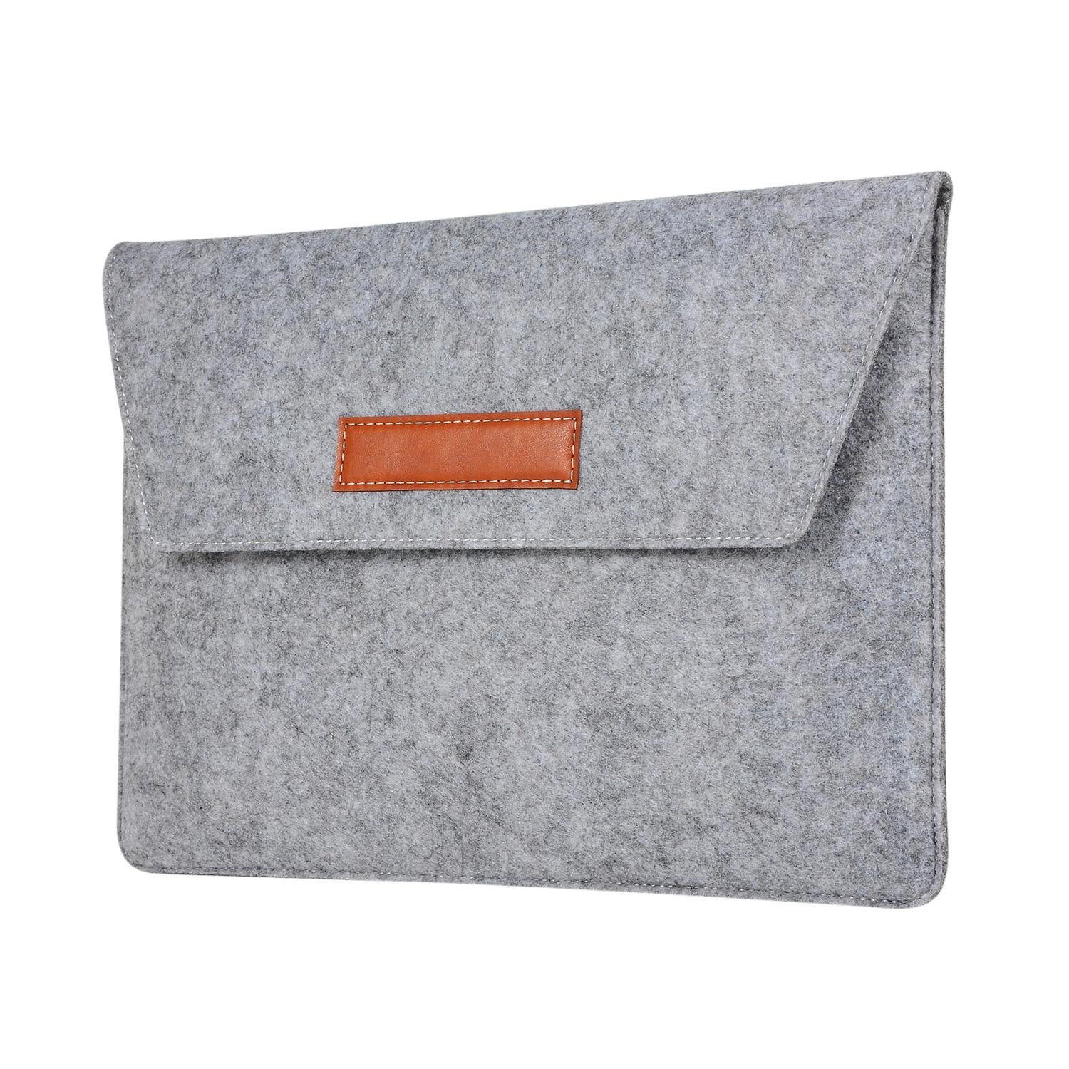 V562-B302617100AYS-202504022017-00 15 Inch Felt Computer Bag - Protective Cover for Notebook - Grey - Image 1