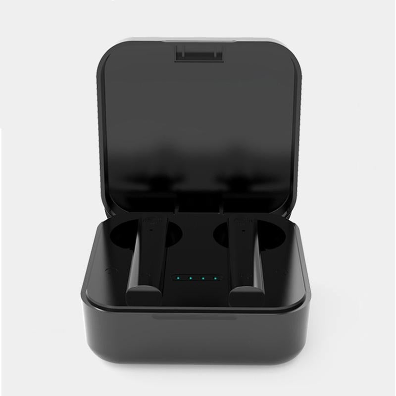 V562-B3232SXPI-202505261846-00 Wireless Dual Mic Noise-cancelling Earbuds with Charging Case - Black - Image 1