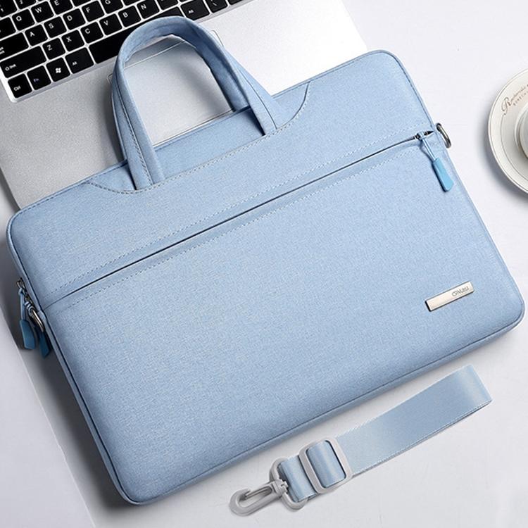 V562-B408722300ADE-202502281945-00 14 Inch Inner Bag with Shoulder Strap for Handbag or Laptop - Blue - Image 1