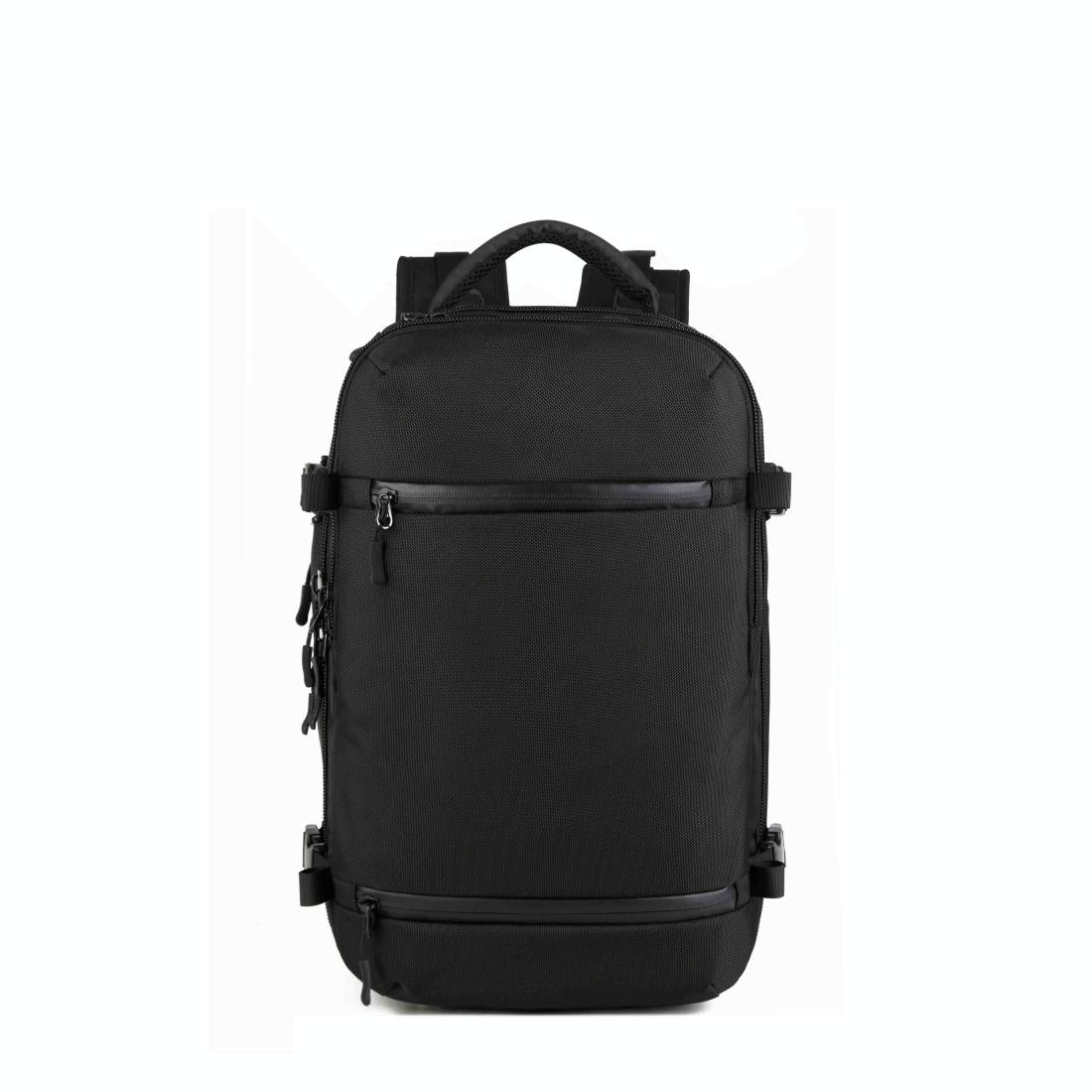 V562-B5129BCC-202505271313-00 17 Inch Waterproof Usb Shoulder Backpack for Travel - Black - Image 1