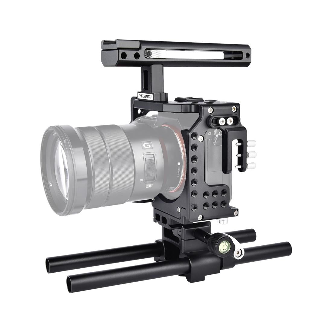 V562-B6280ACD-202503061945-00 Camera Cage Stabilizer For Video - Black for Sony A7 - Image 1