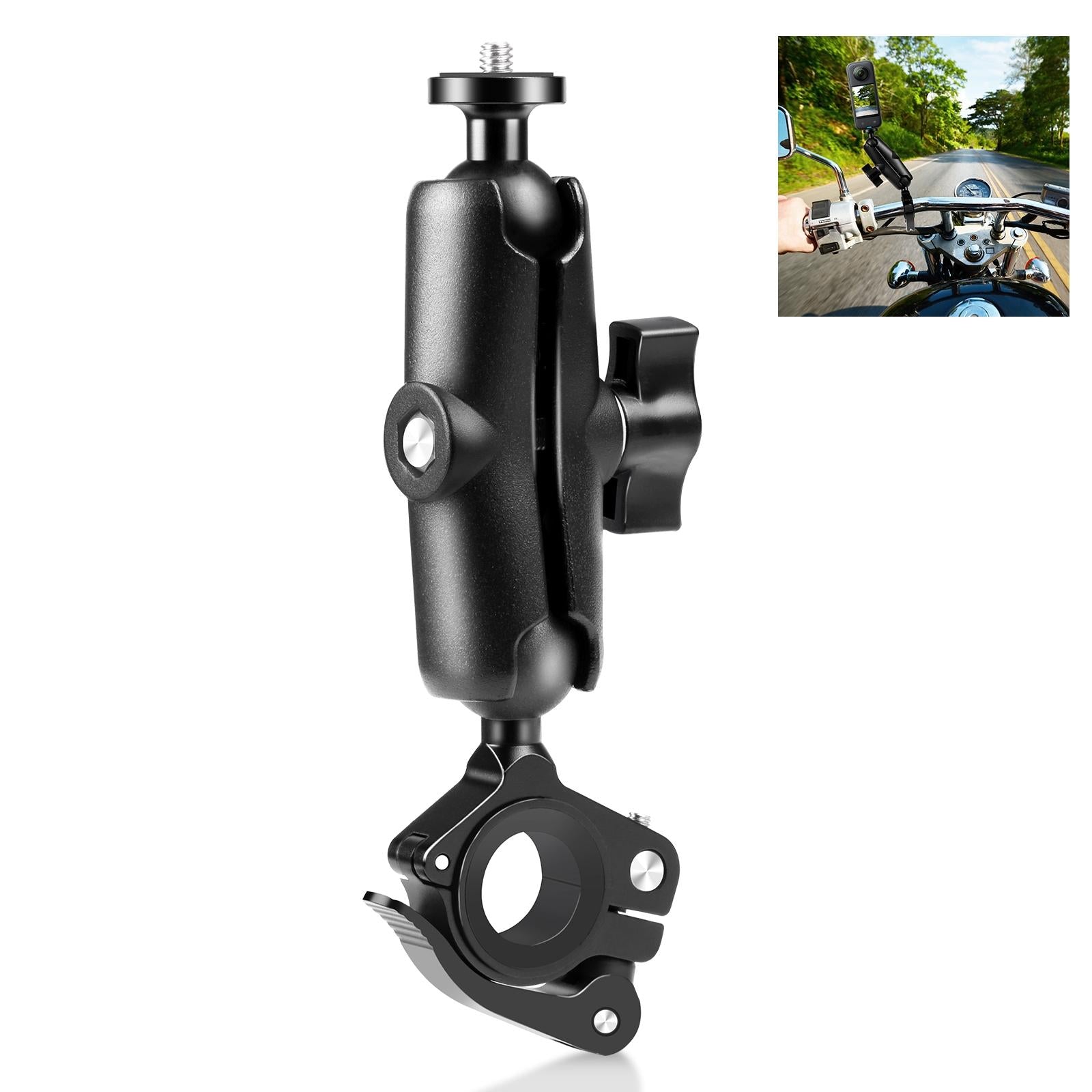 V562-B809UP-202503061901-00 Quick Release Handlebar Mount for Action Cameras - Image 1