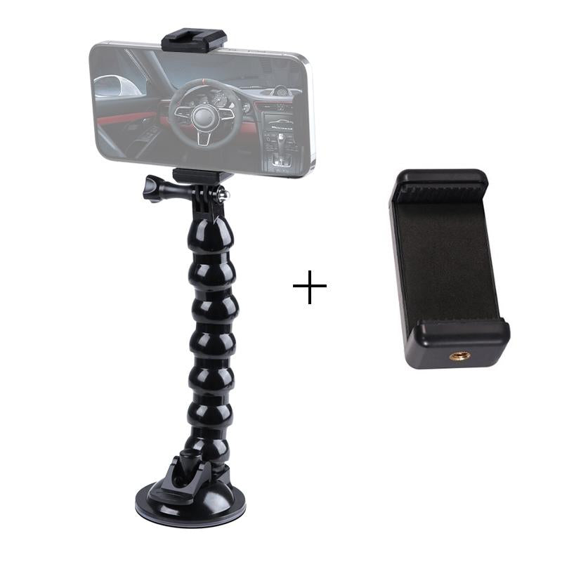 V562-B8461ACD-202503062200-00 Flexible Suction Cup Mount with Phone Clamp - 1 / 4 Jaws - Image 1