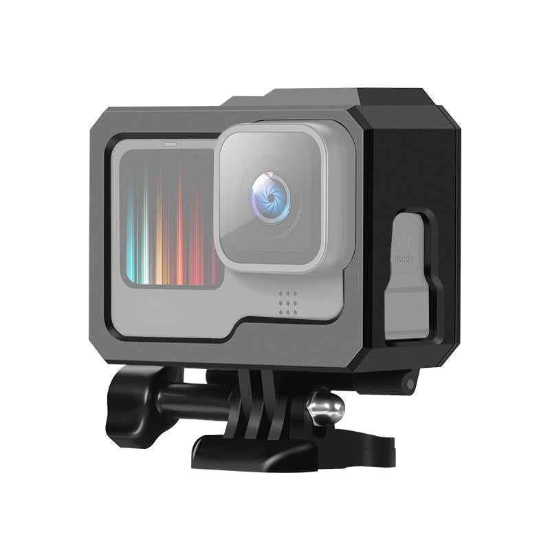 V562-B8801ACD-202503031340-00 Protective Case with Mount and Screw for Gopro Hero10 / 9 - Image 1
