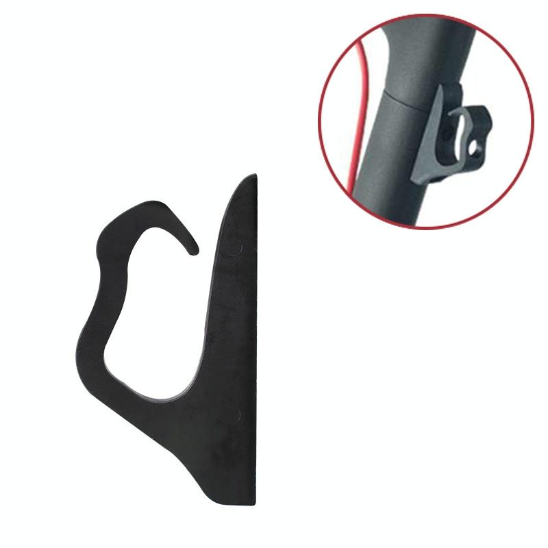 V562-B9719GO-202502241415-00 Xiaomi M365 Electric Scooter Front Hook Holder - Hawk Design - Black - Image 1