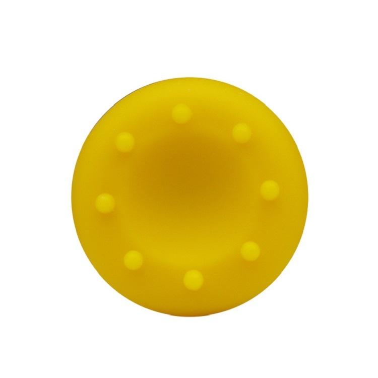 V562-C1003662060DBT-202504181953-00 20 Silicone Gamepad Caps for Ps5 / Ps4 / Ps3 / Xbox one / 360 / Pro / Series x / s - Yellow - Image 1