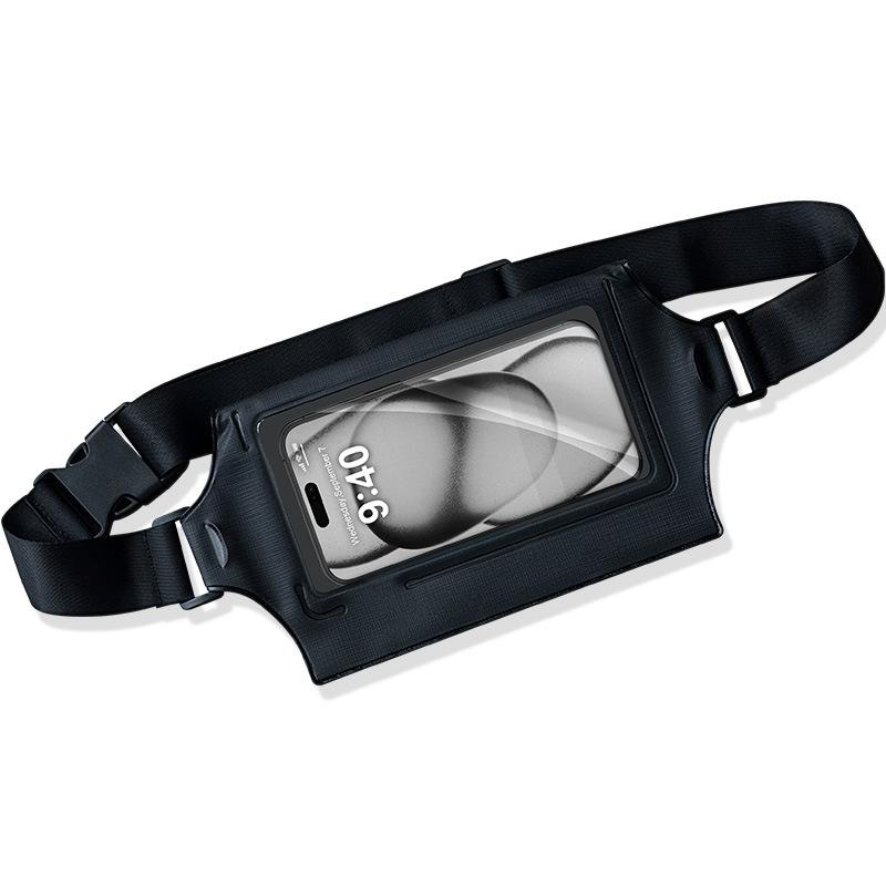 V562-C1019905060DBT-202504251511-00 Waterproof Waist Bag For Mobile Phone And Sports - Black - Image 1
