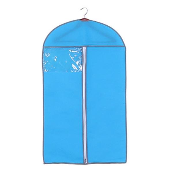 V562-C1023041020DBT-202503031936-00 Blue Garment Suit Coat Dust Cover for Wardrobe Storage - Image 1