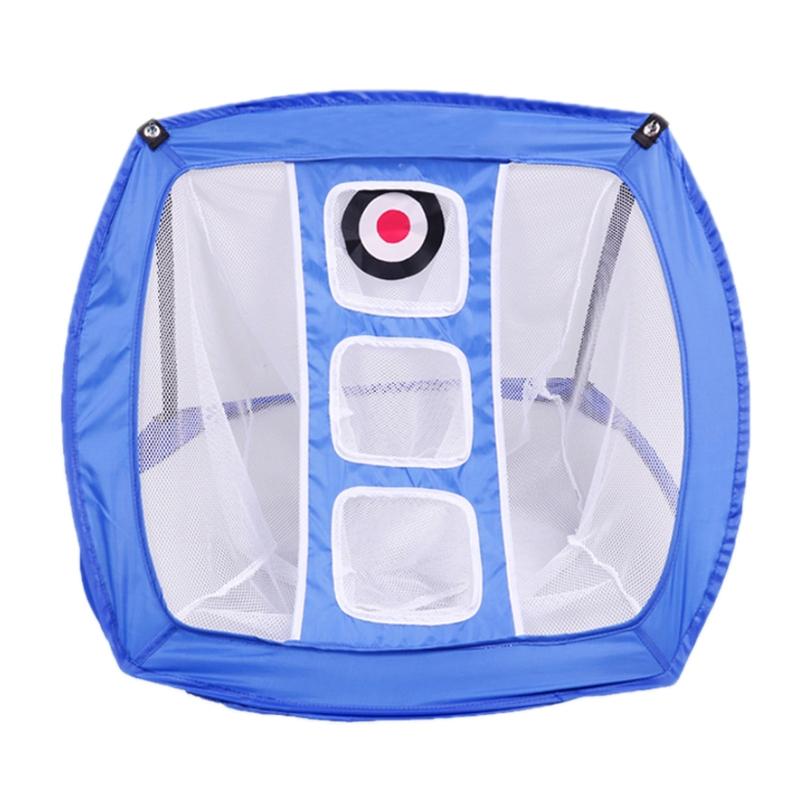 V562-C1032461060DBT-202502220235-00 Foldable Square Golf Net for Indoor Practice - Blue - Image 1