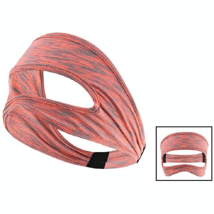 V562-C1040362060DBT-202503052030-00 Gray Breathable Vr Eye Mask - Lightweight - Orange Gray - Image 1