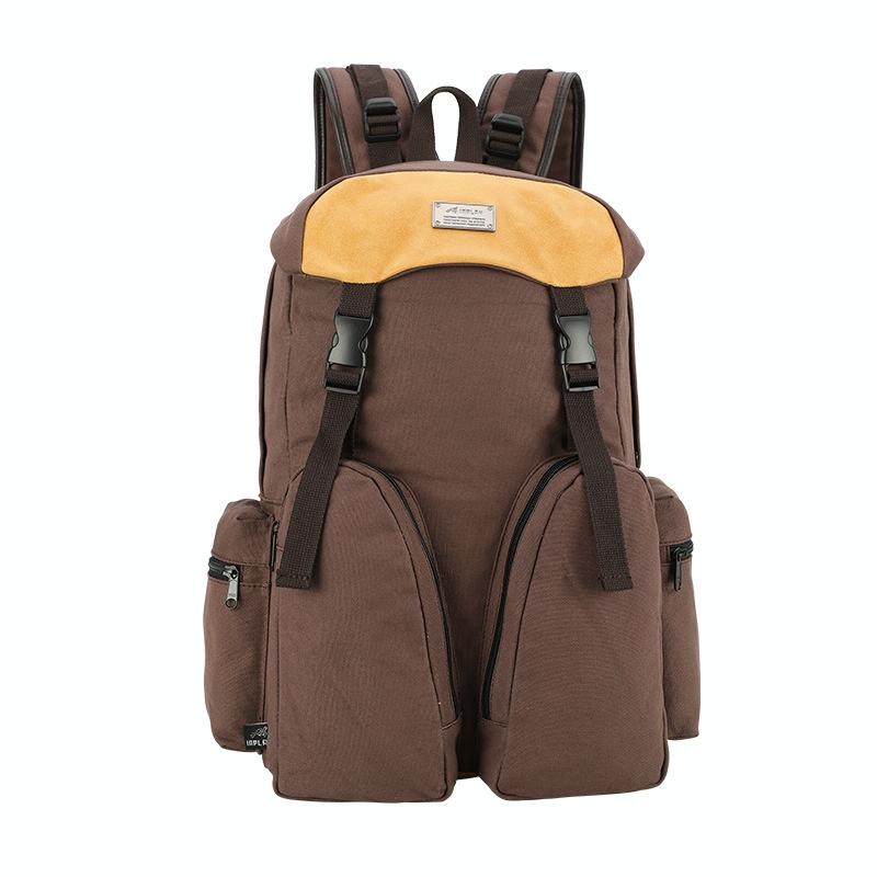 V562-C1069600550DBT-202502241330-00 Versatile Laptop Backpack - Perfect for Work or Travel - Coffee - Image 1