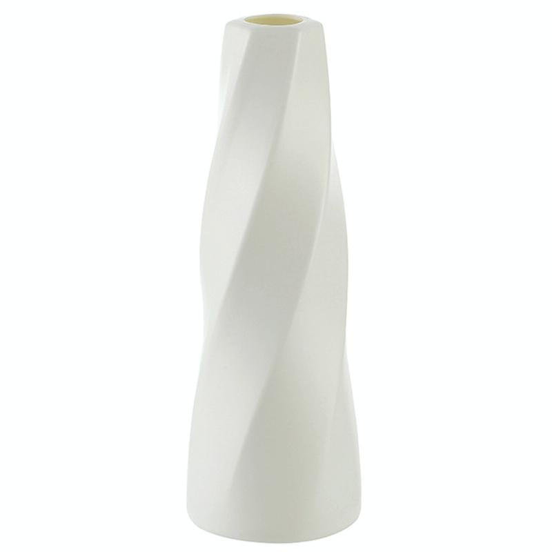 V562-C1077493060DBT-202503041621-00 Minimalist Living Room Dried Flower Vase Decor - Milk White - Image 1