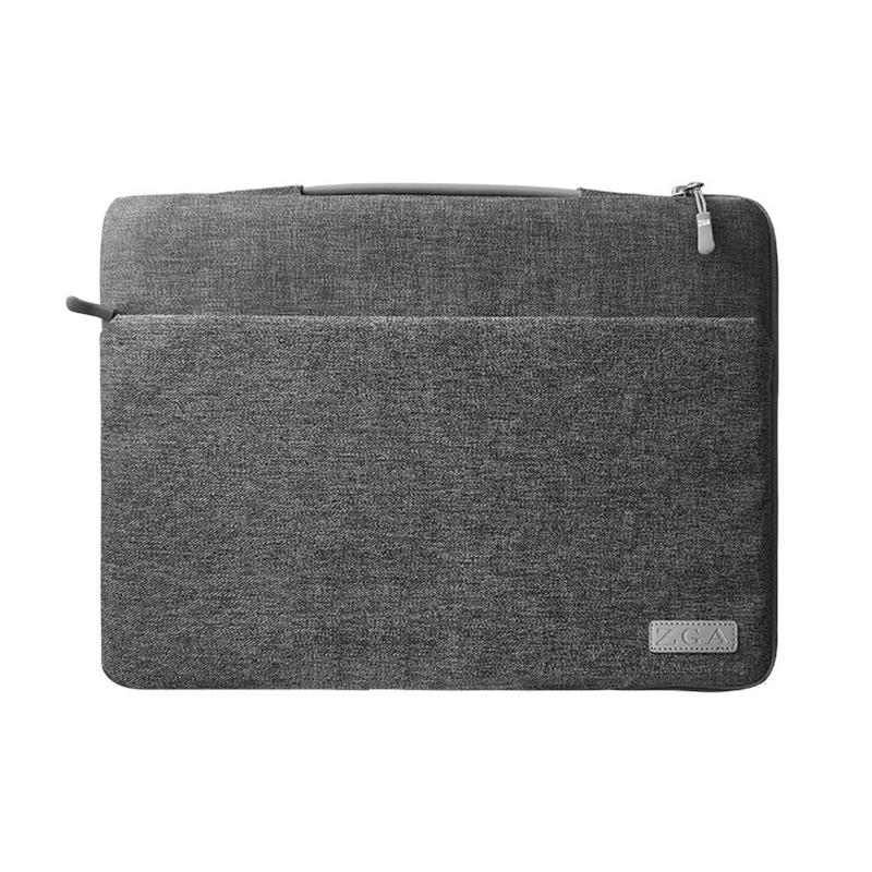 V562-C109163600ADE-202502282140-00 14 Inch Waterproof Laptop Handbag In Bg-01 Design - Grey - 14 Inch - Image 1