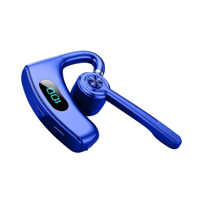 V562-C1091954060DBT-202505261830-00 Bone Conduction Gaming Bluetooth Earphones with Noise Reduction - Blue - Image 1