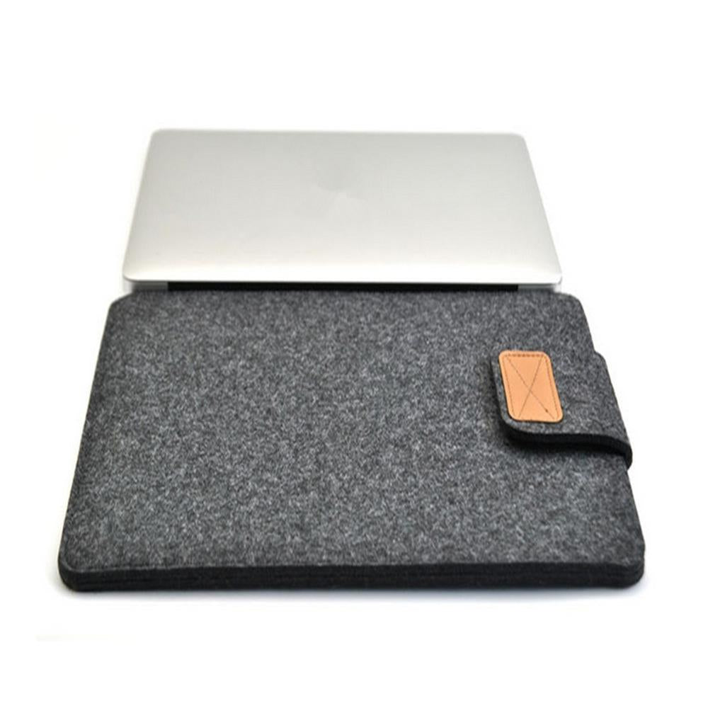 V562-C2060112060DBT-202504022040-00 13 Inch Vertical Felt Laptop / Tablet Sleeve Bag - Dark Gray - Image 1