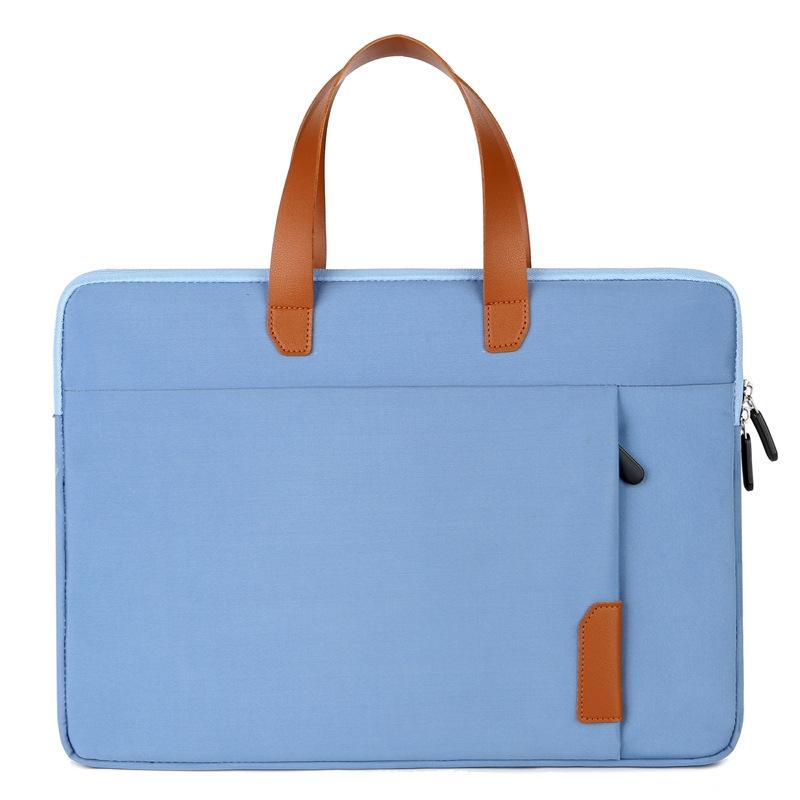 V562-C2085712060DBT-202502281846-00 Lightweight Portable Laptop Liner Bag - Fits 14 / 14.6 Inch - Blue - Image 1
