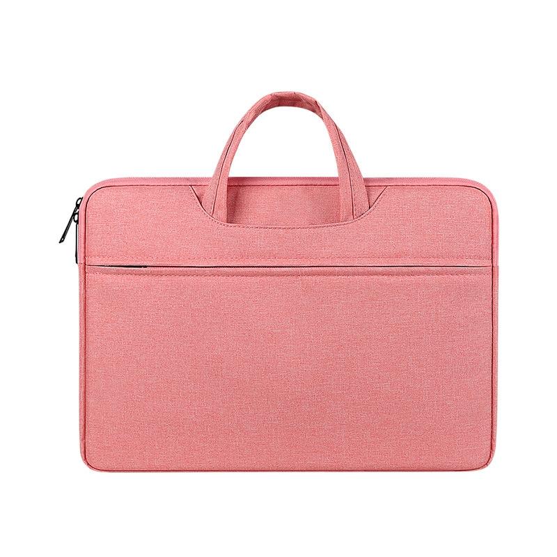 V562-C3050972060DBT-202502282226-00 Waterproof Laptop Handbag - 15.6 Inches Shock-absorbing & Large-capacity - Lady Pink - Image 1