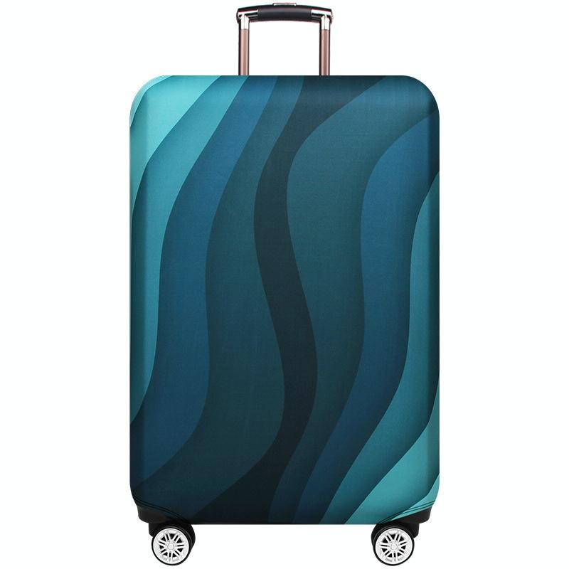 V562-C3057592060DBT-202502281652-00 Thickened Luggage Cover - Elastic Wear-resistant Anti-dust Protection - Size l - Happy Planet - Image 1