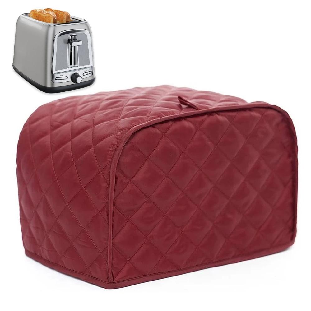 V562-D1013182060DBT-202503031746-00 Small Home Bread Maker Dust Cover - Polyester Material - Red - Image 1