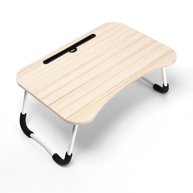 V562-D1016091750DBT-202503052020-00 Portable Folding Desk with Fan & Lamp - Compact Design - White Maple - Image 1