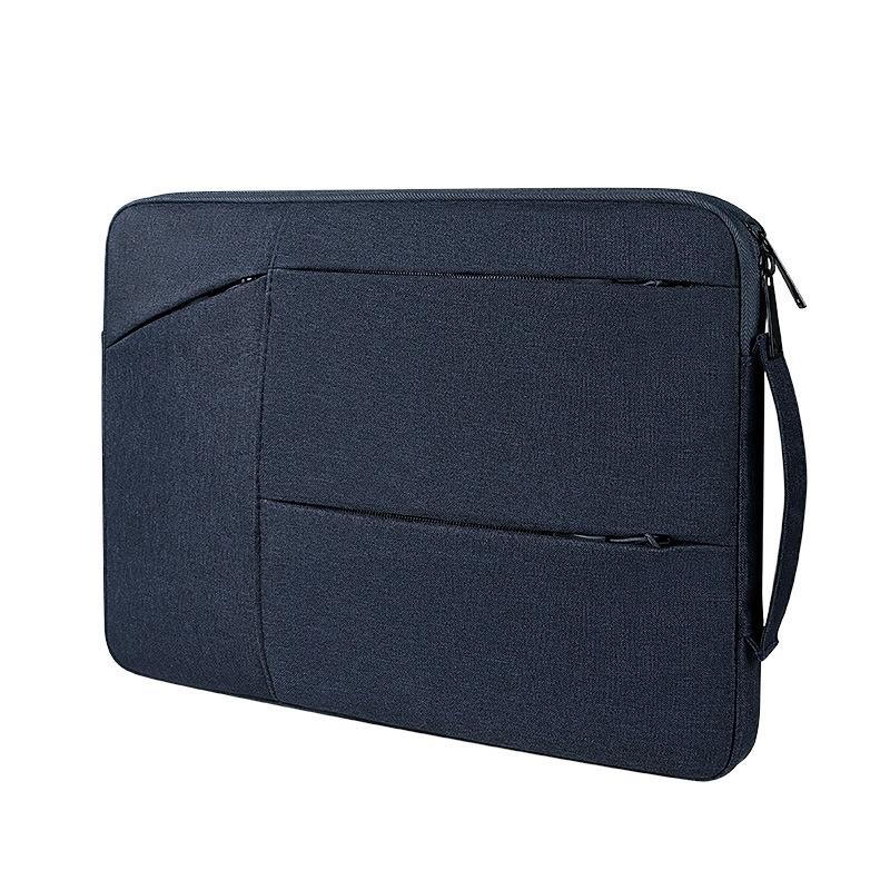 V562-D1028872060DBT-202504022031-00 13.3 Inch Waterproof Laptop Handbag with Shock-absorbing Capacity - Navy Blue - Image 1