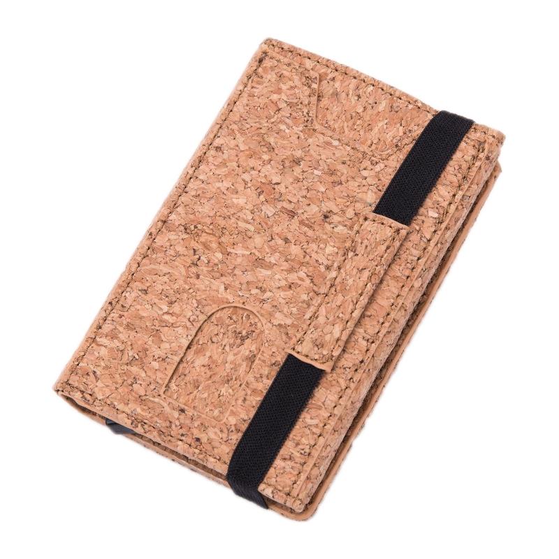 V562-D1050022750DBT-226261-00 Rfid-blocking Aluminum Card Holder - Secure & Compact - Tree Cedar Apricot - Image 1