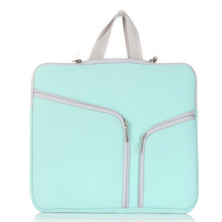 V562-D1057012060DBT-202502282145-00 11 Inch Multi-Pocket Laptop Liner Bag For Diving Material - Mint Green - Image 1