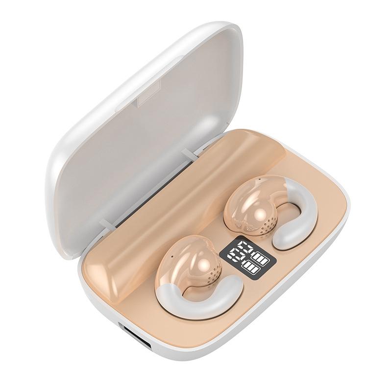 V562-D1059693060DBT-202505261741-00 Wireless Bone Conduction Earphones with Noise Reduction - Skin Colour - Image 1