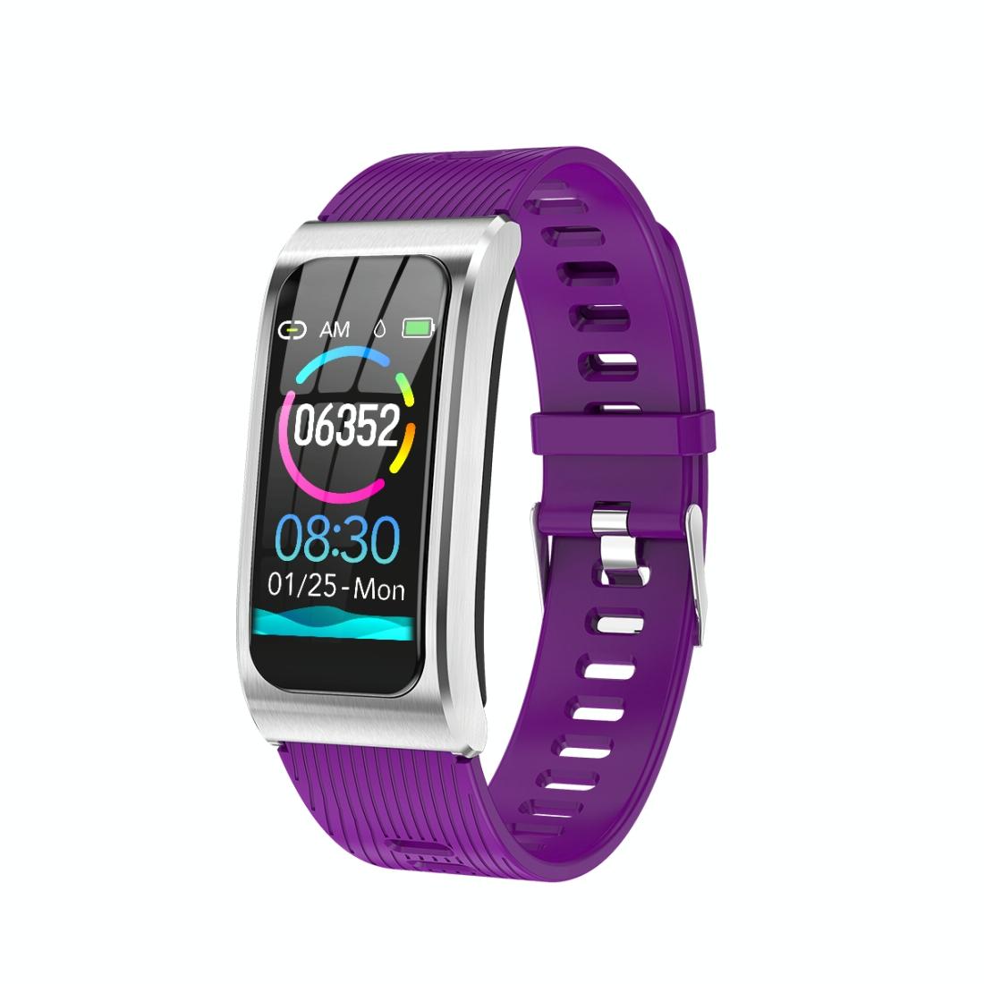 V562-D10746300AYS-202504171915-00 Waterproof Smart Watch With Heart Rate And Sleep Monitoring - Purple - Image 1
