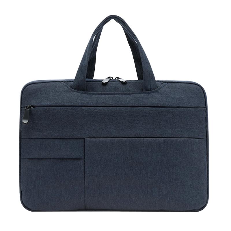 V562-D200293200ADE-202502281925-00 13.3 Inch Waterproof Oxford Laptop Handbag - C510 - Navy Blue - Image 1