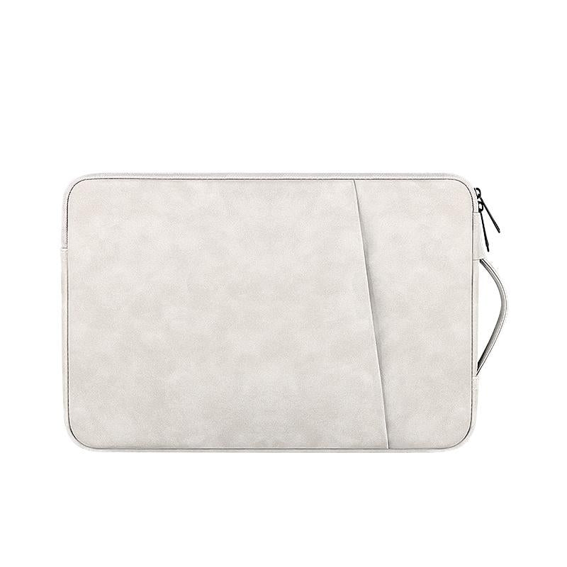 V562-D200667100ADE-202504021946-00 14.1-15.4 Inch Sheepskin Notebook Inner Bag Options - Elegant Gray - Image 1