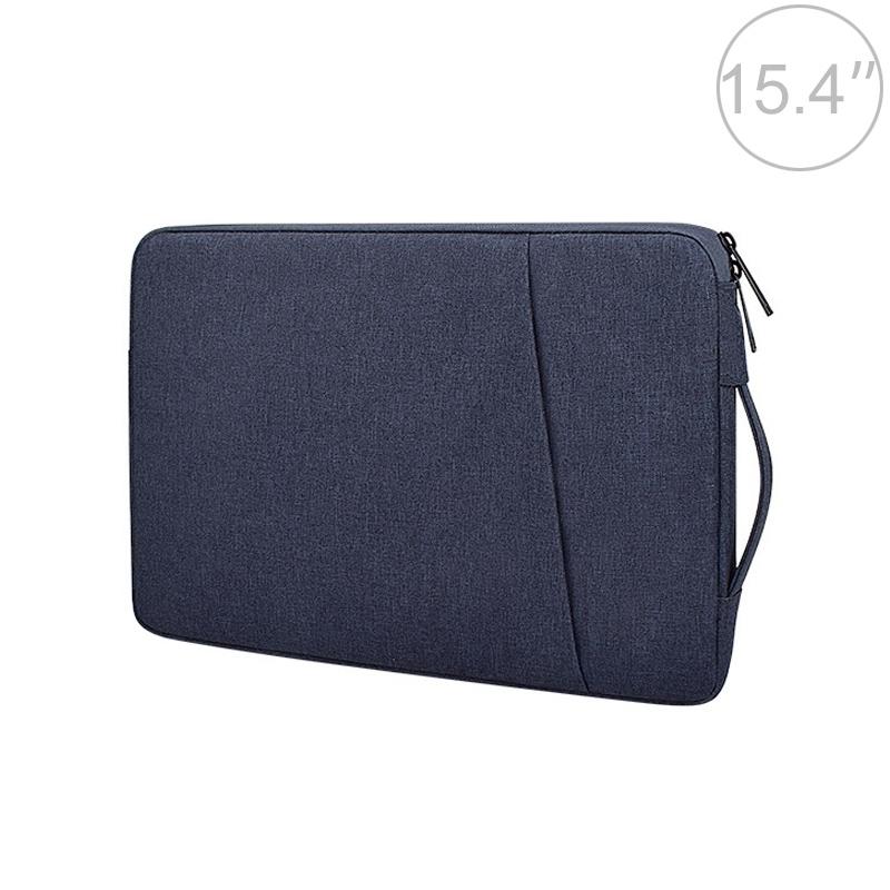 V562-D30579700ADE-202504022021-00 15.4 Inch Laptop Felt Sleeve Protective Case Carrying Bag - Navy Blue - Image 1