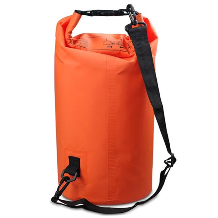 V562-E0985GO-202504251827-00 Waterproof Single Shoulder Bag 3L Capacity - Orange - Image 1