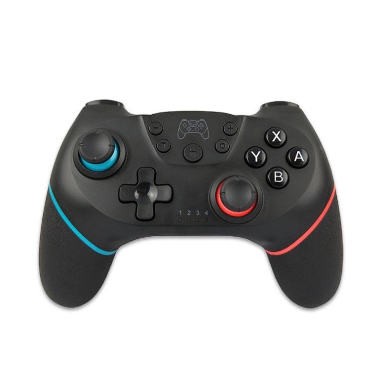 V562-E1003733060DBT-202503201946-00 Wireless 6-axis Gamepad for Nintendo Switch - Left Blue Right Red - Image 1