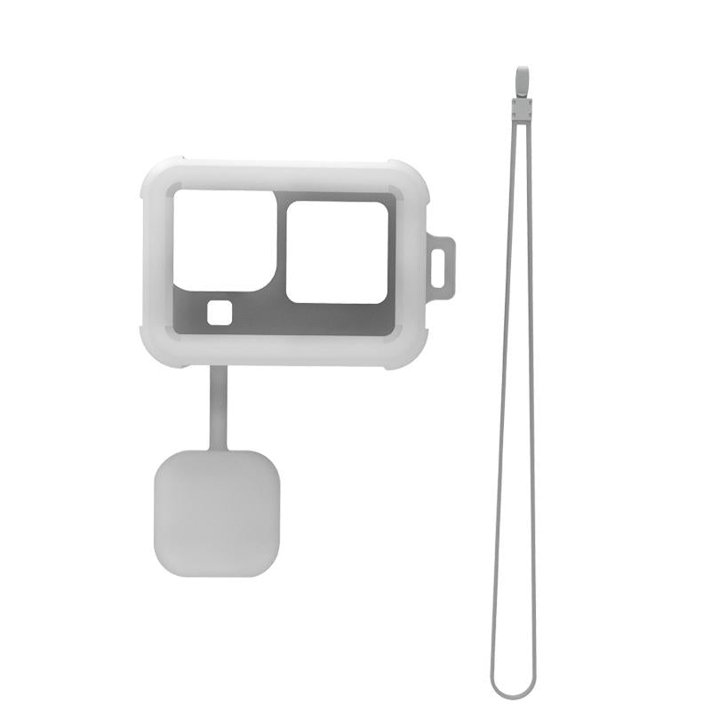 V562-E1017192060DBT-221841-00 Silicone Case for Gopro Hero10 / 9 - Liquid Finish - Transparent - Image 1