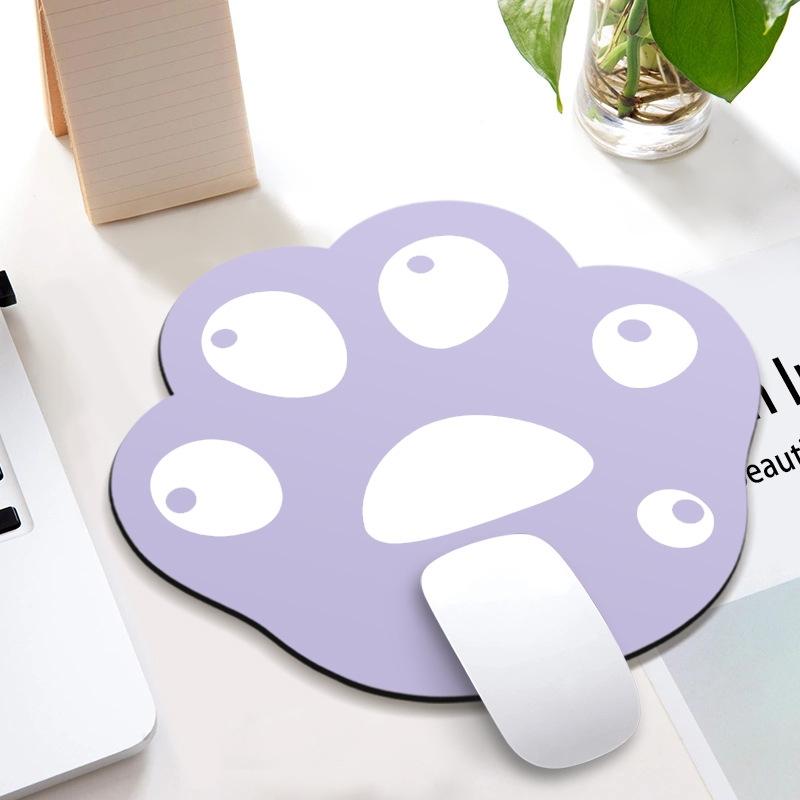 V562-E1042012750DBT-202505261505-00 3 Piece Cute Cartoon Cat Claw Mouse Pad Set 280 X 250 X 3Mm - Lavender - Image 1