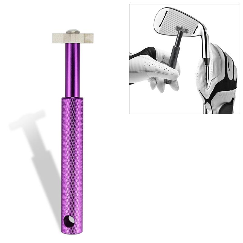 V562-E105855050DBT-202502241505-00 Sharpen your Wedges with Strong Golf Grooving Tool - Purple - Image 1