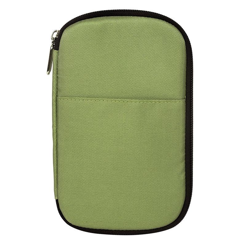 V562-E1087212060DBT-202503282005-00 Multi Function Travel Storage Bag For Passports - Olive - Image 1