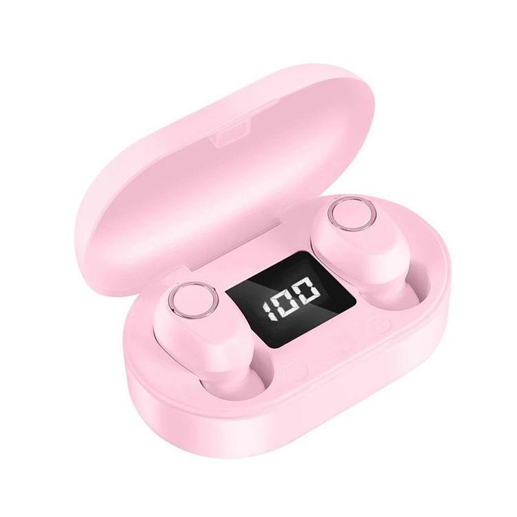 V562-F1681D6PI-202505231806-00 Wireless Touch Bluetooth Headset with Smart Magnetic Charging - Dt-13 - Pink - Image 1