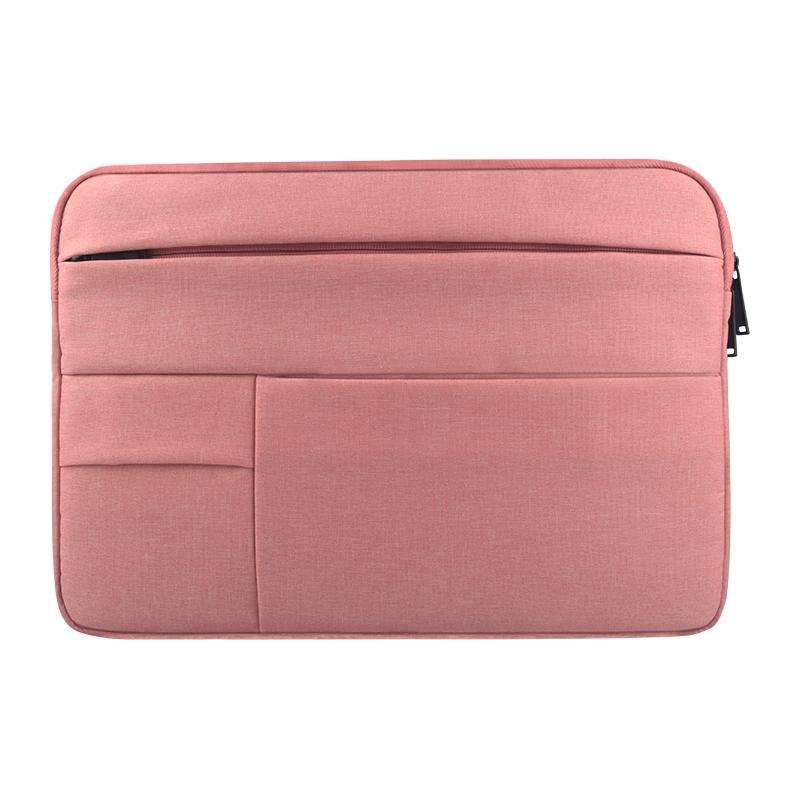 V562-F3956CH-202504251820-00 15.6 Inch Laptop Tablet Bag with Multiple Pockets - Portable and Durable - Pink - Image 1